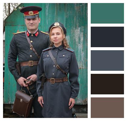 Internal Troops Soldiers Military Ussr Image