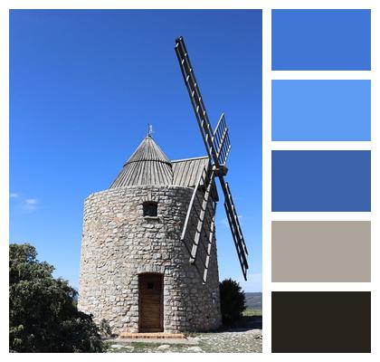 Mill Windmill Medieval Image