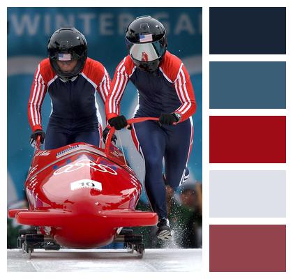 Olympic Games Bobsled Image