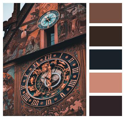 Timepiece Town Hall Time Architecture Image