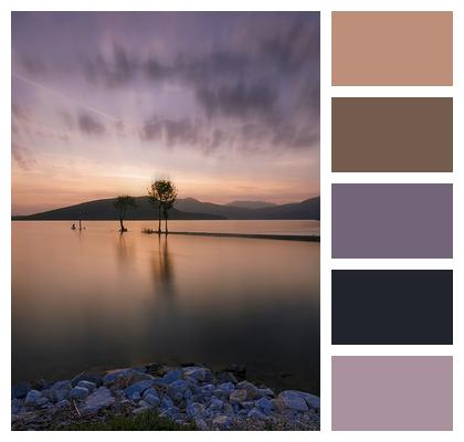 Kastoria Lake Greece Image