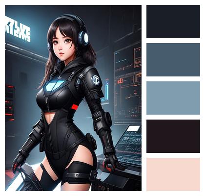 Sci Fi Cosplay Female Urban Image
