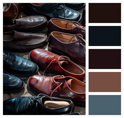 Shoes Leather Shoes Footwear Mens Shoes Image
