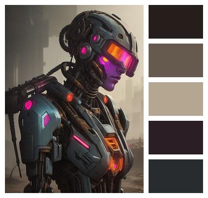 Armor Style Military Robotics Image