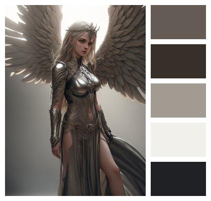 Female Whimsical Cinematic Woman Image