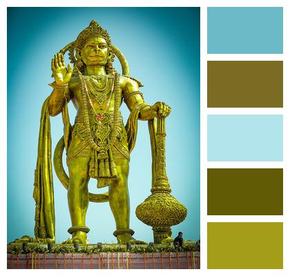 Gujrat Man Hindu Temple Image