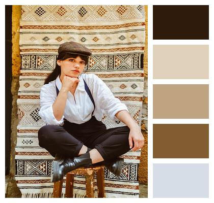 Fashion Girl Portrait Portrait Image