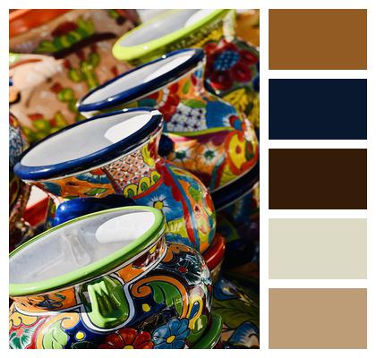 Planters Talavera Pots Image