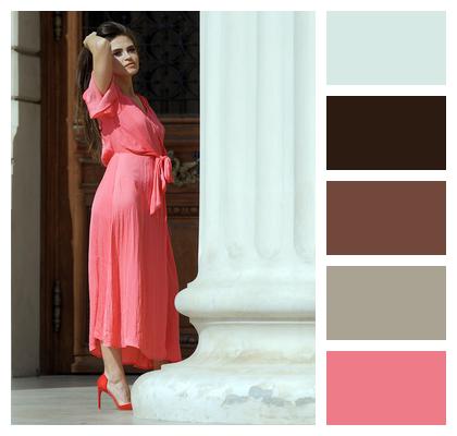 Pink Young Dress Overview Image