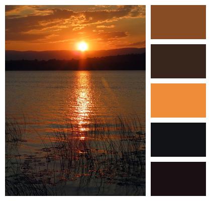 Reed Lake Sunset Image