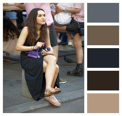 Relaxation Lifestyle The Street Girl Image