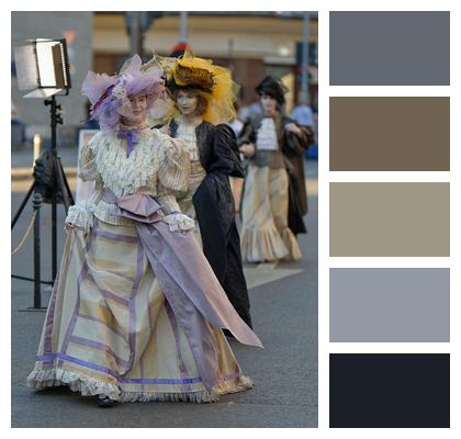 In The Evening Parade Characters Show Image