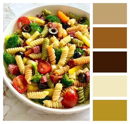 Salad Nature Pasta Image