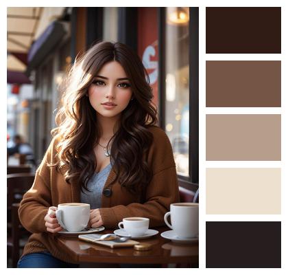 Fashion Girl Portrait Ai Generated Image