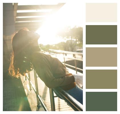 Young Outdoor Sunlight Woman Image