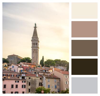 Croatia Sunset Tourism City Image