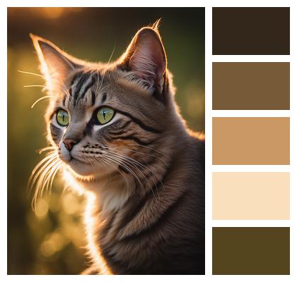 Animal Cat Tabby Image