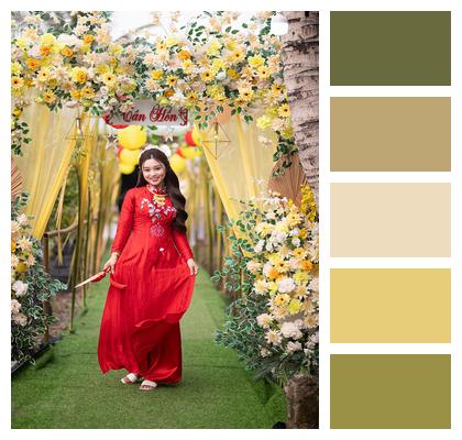 Asian Portrait Fashion Woman Image