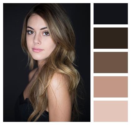 Beauty Woman Makeup Model Image