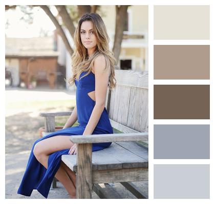 Fashion Stylish Outdoors Portrait Image