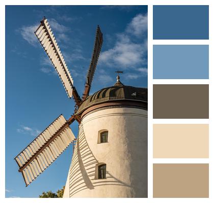 Building Wind Power Mill Wind Image