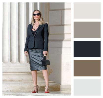 Sunglasses Fashion Building Stairs Image