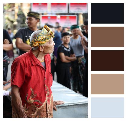Clothing Elderly Traditional Heritage Image