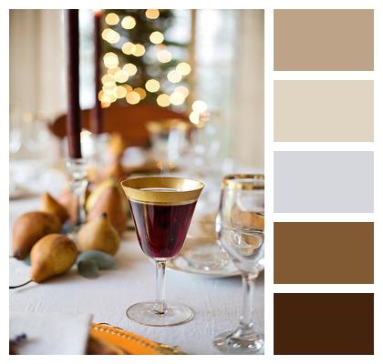 Elegant Wine Red Wine Thanksgiving Image