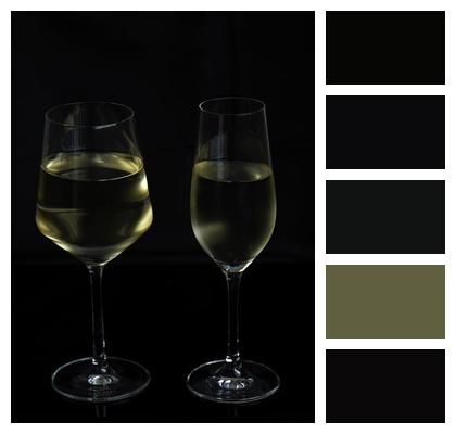 Champagne Glass Champagne Glasses Drink Wine Image