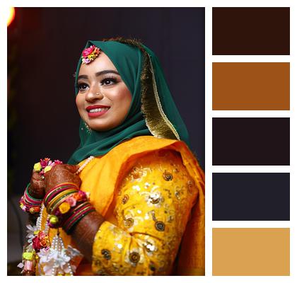 Dress Marriage Fashion Couple Image