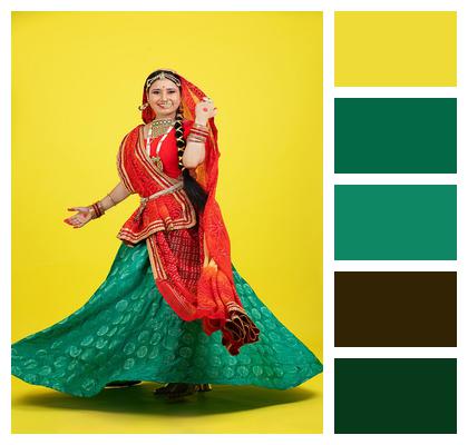 Asian Indian Culture Portrait Image