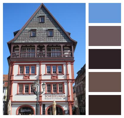 Building Scheffelhaus Exterior Historic Germany House Front Neustadt Architecture Image