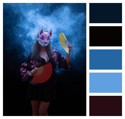 Character Smoke Woman Fantasy Image