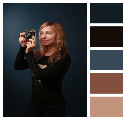 Photography Lover Pose Model Smile Image
