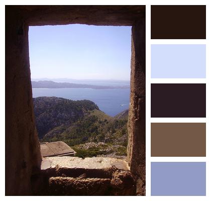 Landscape Door Majorca Image