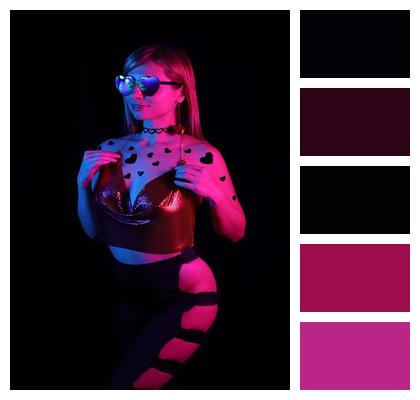Club Fashion Young Woman Style Image