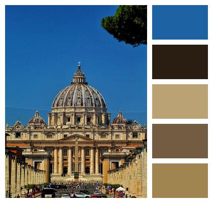 Rome History City Vatican Holidays Travel Architecture Michelangelo Town Old Image