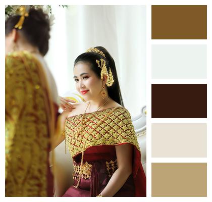 Stylish Fashion Beauty Costume Image