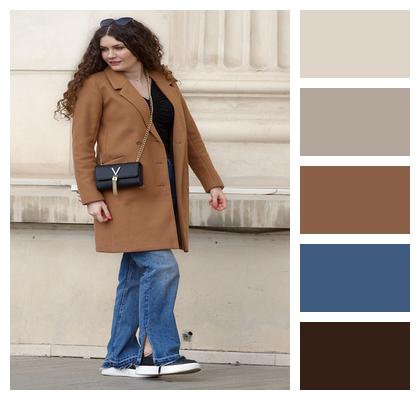 Outdoors Woman Young Building Image