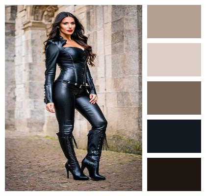 Attractive Attractive Ai Generated Fashion Image