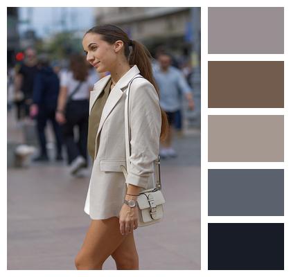 Street Urban Posing Fashion Image