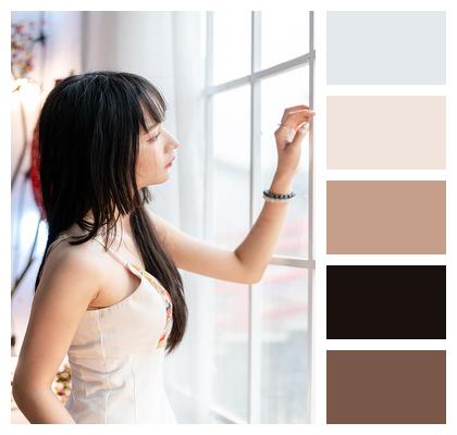 Window Skin Beauty Model Image