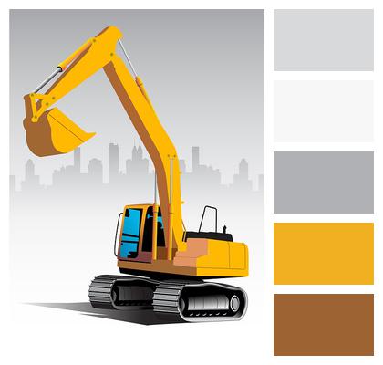Construction Building Heavy Machinery Construction Image