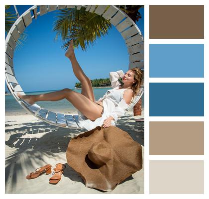 Swing Hat Vacation Dress Image