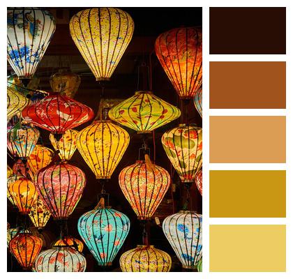 Lantern Vietnam Culture Lamp Image