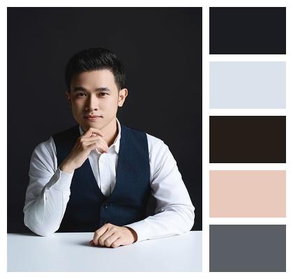 Business Model Asian Boy Image