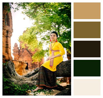 Outdoors Champa Ancient Tower Image