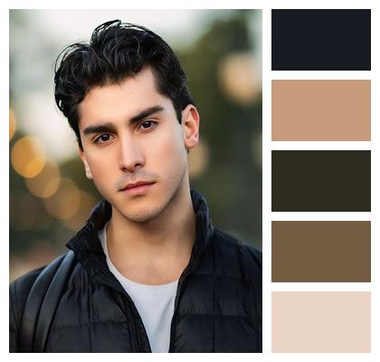 Model Posing Lgbt Makeup Image