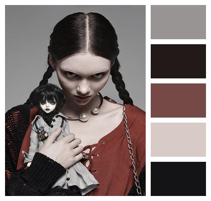 Rock Goth Aesthetic Creepers Grunge Outfit Image