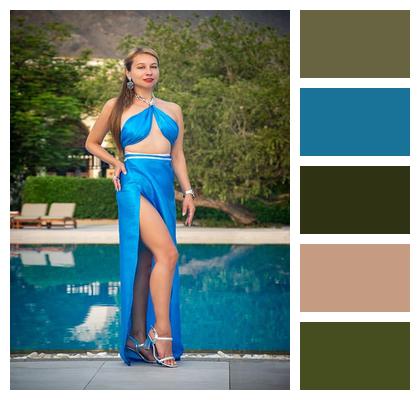 Fashion Pretty Vacation Portrait Image